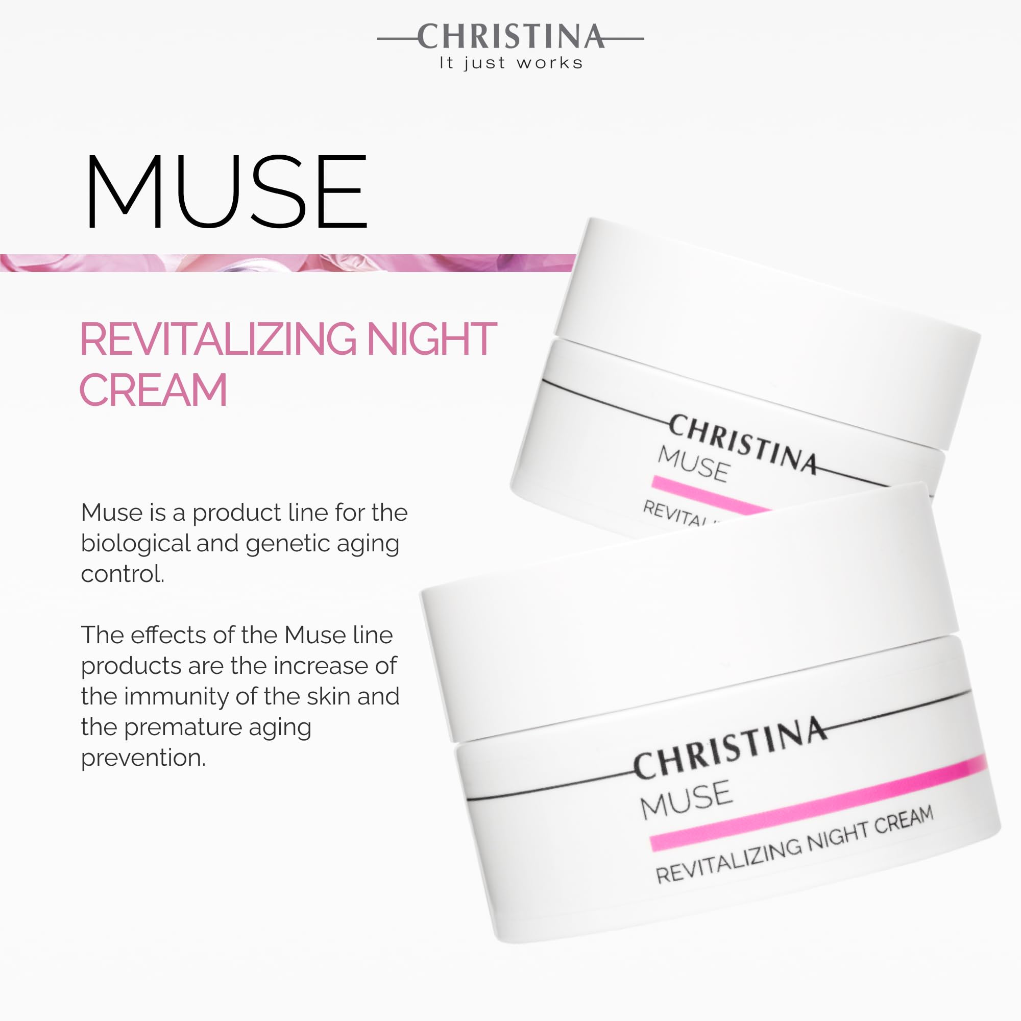 フェイスクリーム CHRISTINA MUSE REVITALIZING NIGHT CREAM Amazon.com: -CHRISTINA- Muse - Revitalizing Night Cream